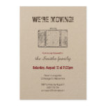 Moving Announcement / Farewell Party Invitation Moving Announcement / Farewell Party Invitation