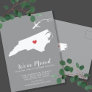 Moving Announcement State NORTH Carolina Post Card