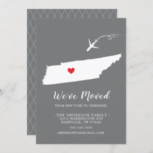 Moving Announcement   State TENNESSEE