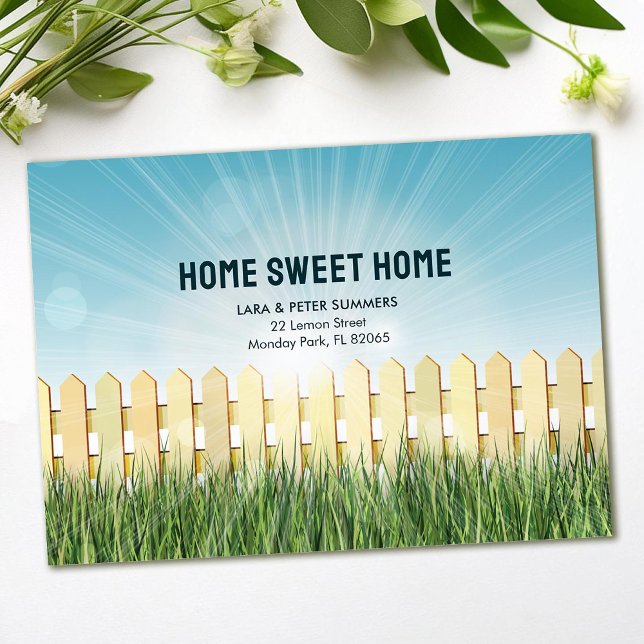 Moving Announcement with picket fence and flares (Creator Uploaded)