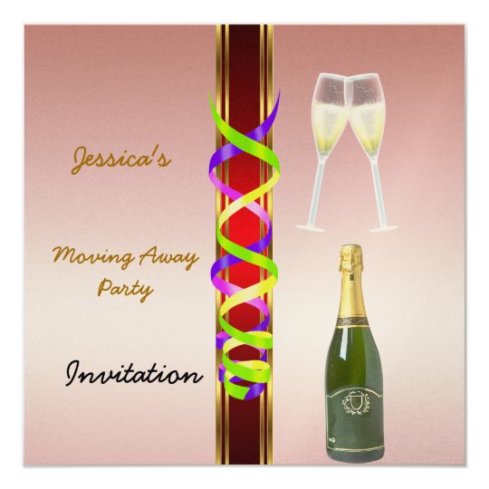 Moving Away Party Invitation | Zazzle.com