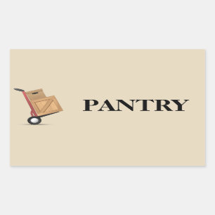 Moving Box Label - Pantry