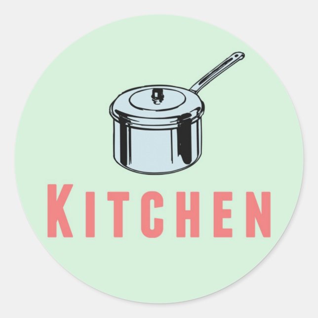 Moving Box Sticker Label Kitchen (Front)