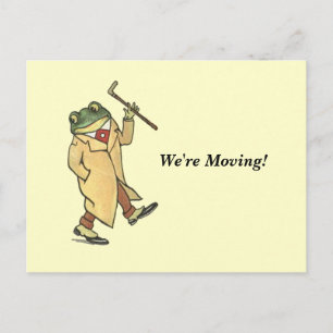 Moving - Changing Homes - Postcard