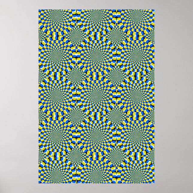 Moving Circles Poster (Front)
