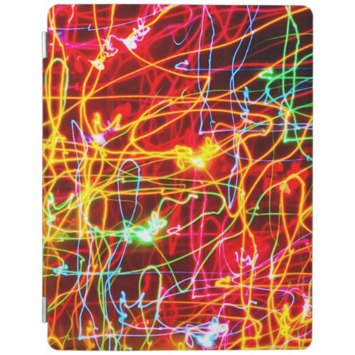 Moving Color Lights in Red Yellow Green Blue iPad Smart Cover