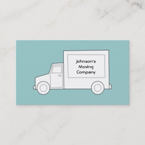 Moving Company Business Card
