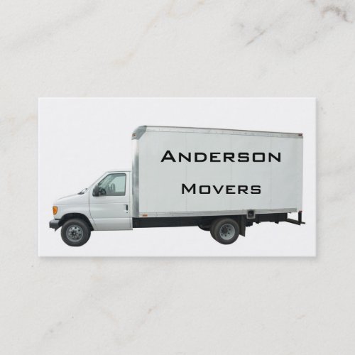 Moving Company, Business Card