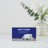 Moving Company, Business Card (Standing Front)