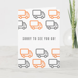 Moving Farewell Card