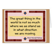 Moving Forward (Front Horizontal)