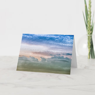 Moving Forward Bird Migration Team Inspiration Card