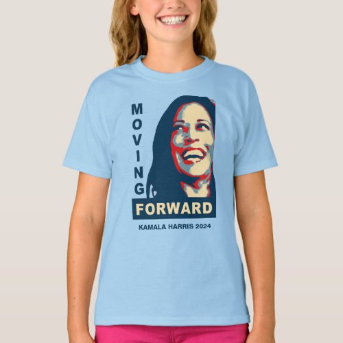 MOVING FORWARD Kamala Harris for President 2024 T_Shirt