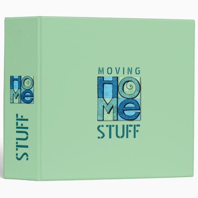 Moving Home Avery Binder (Front/Spine)