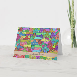 Moving House New Home personalized Announcement