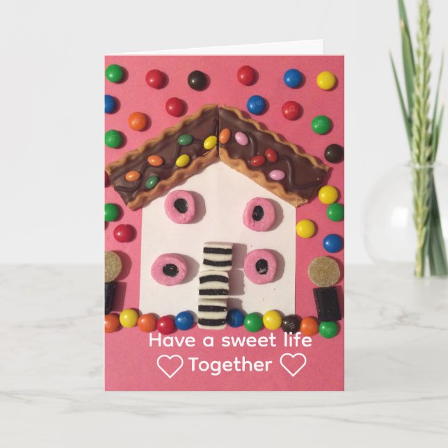 Moving in together card (Front)