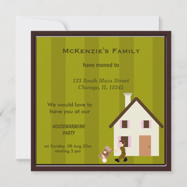 Moving Invitation (Front)