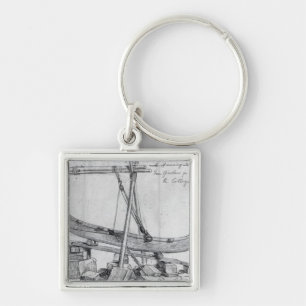Moving Iron Girders used construct the Hunterian Keychain