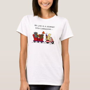 Moving Labradors T-Shirt