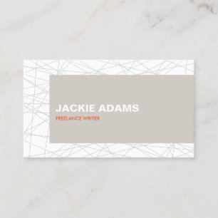 MOVING LINES No. 3 Business Card