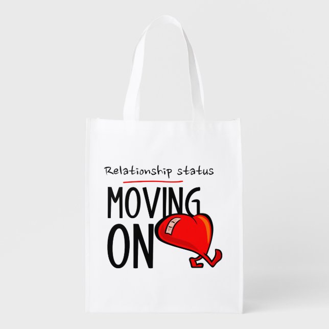 Moving on grocery bag (Front)