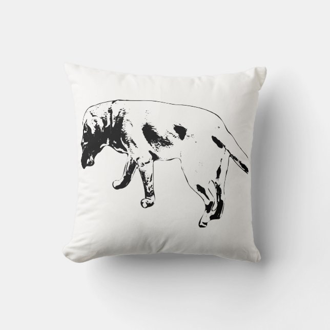 Moving On Throw Pillow (Front)