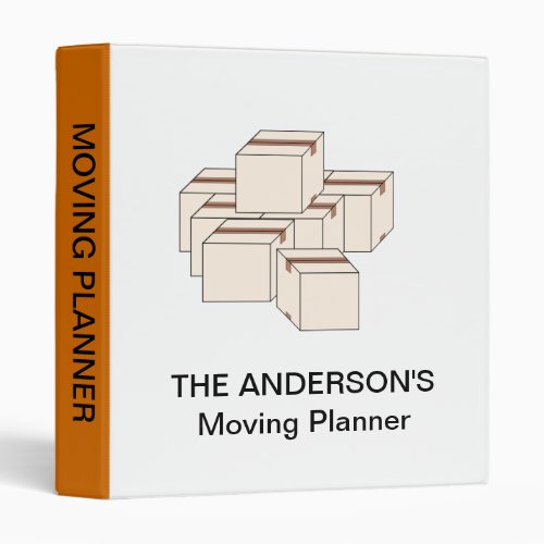 Moving Planner Binder