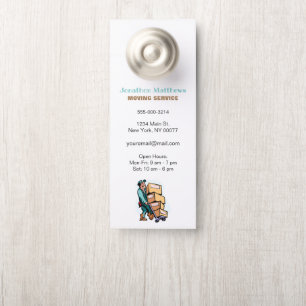 Moving Service Company Service Door Hanger