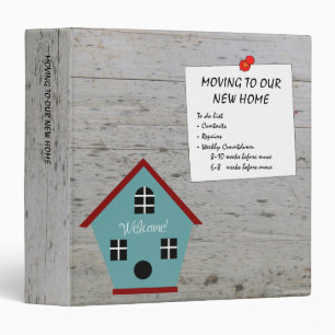 Moving to new home planner weekly to do 3 ring binder