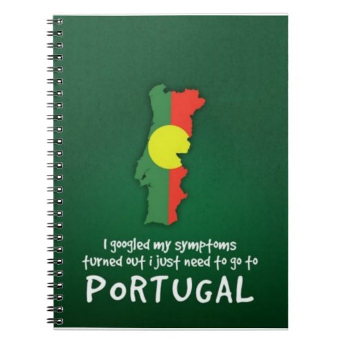 Moving to Portugal Spiral Notebook