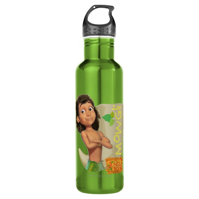 Mowgli 1 water bottle (Front)