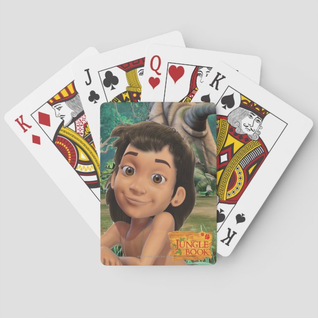 Mowgli 4 poker cards (Back)