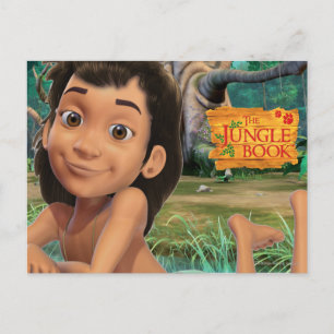 Mowgli 4 postcard