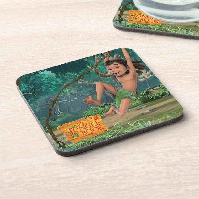 Mowgli 5 drink coaster (Left Side)