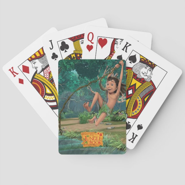 Mowgli 5 poker cards (Back)