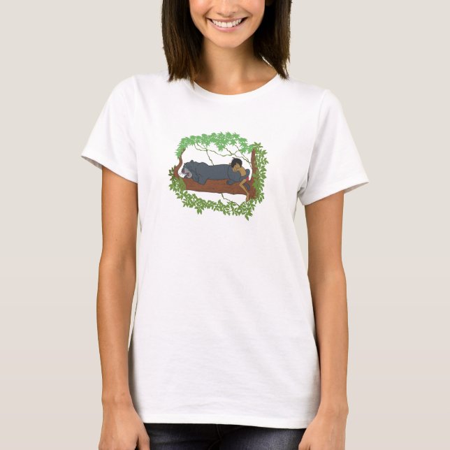Mowgli and Bagheera Disney T-Shirt (Front)