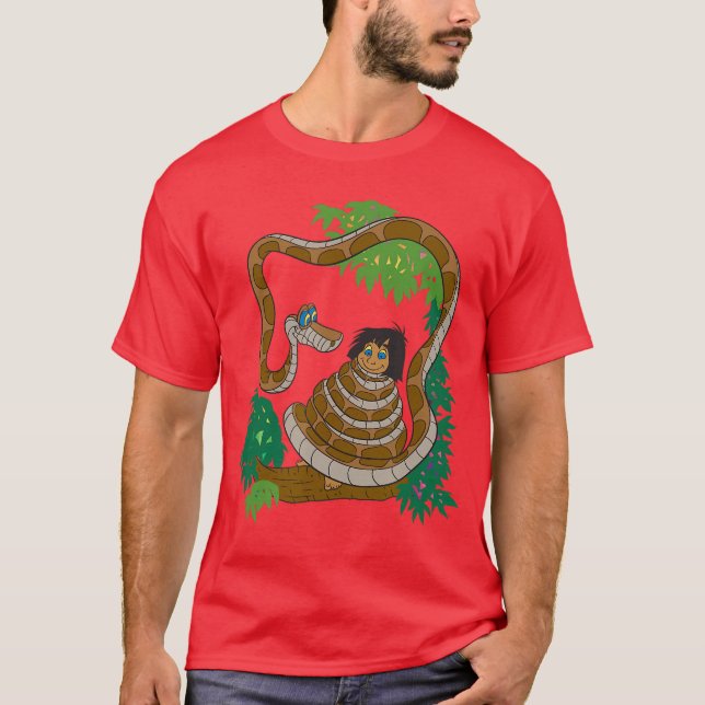 Mowgli Kaa Hypnotize Poster T-Shirt (Front)