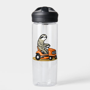 Mowing Sloth  Water Bottle