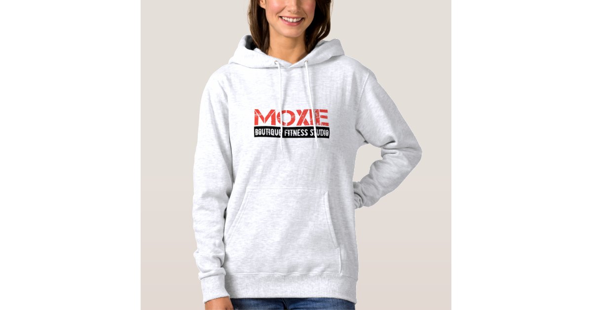 Moxie Orange Pullover Hoodie