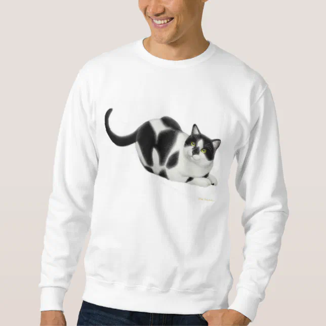 Moxie the Cat Sweatshirt Zazzle