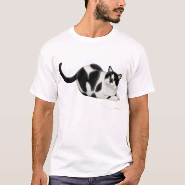 Moxie the Cat T-Shirt (Front)