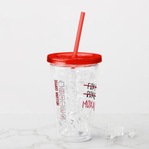 Moxs Misto _ Acrylic Tumbler