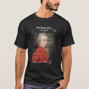 Moz Magic Flute Die Zauberflã¶Te Aria 4 T-Shirt