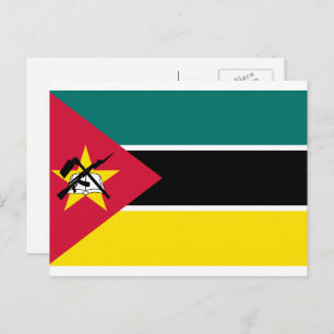 Mozambican Flag, Flag of Mozambique Postcard