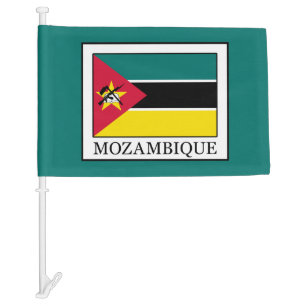 Mozambique Car Flag