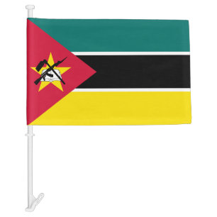 Mozambique Car Flag