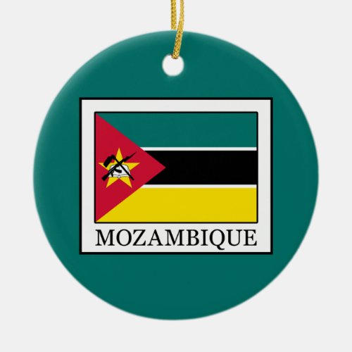Mozambique Ceramic Ornament