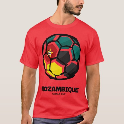 Mozambique  Country Flag T_Shirt