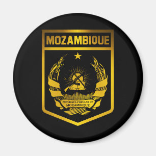 Mozambique Emblem Magnet