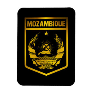 Mozambique Emblem Magnet